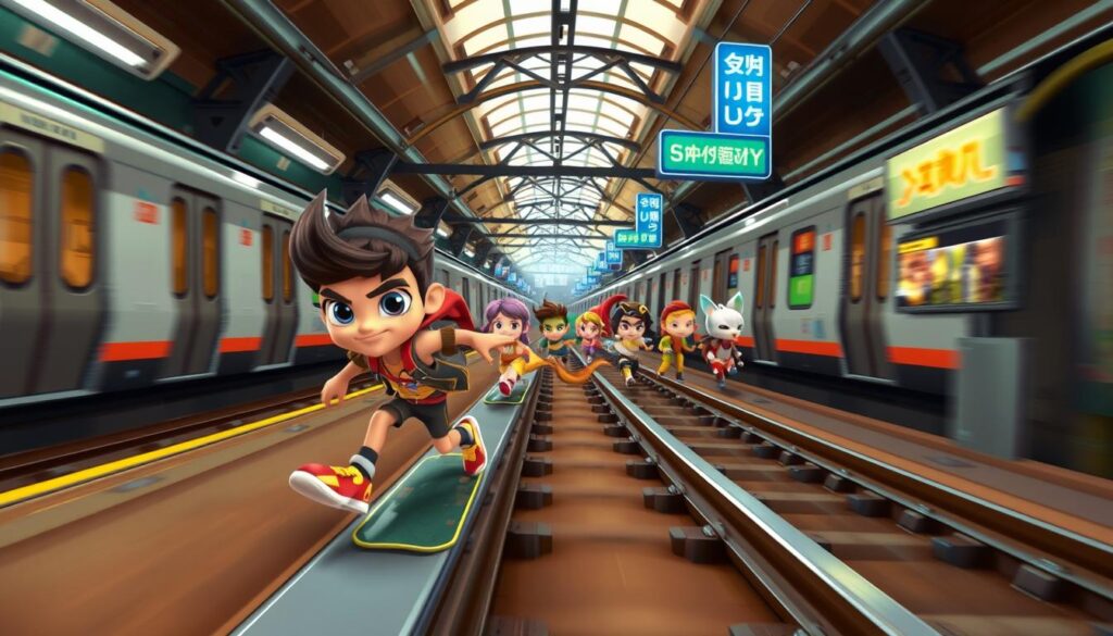 história Subway Surfers