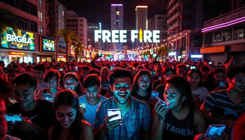 audiência Free Fire