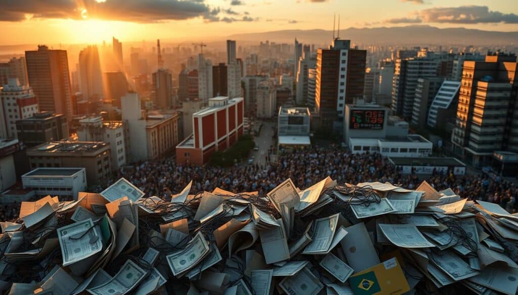 endividamento no Brasil